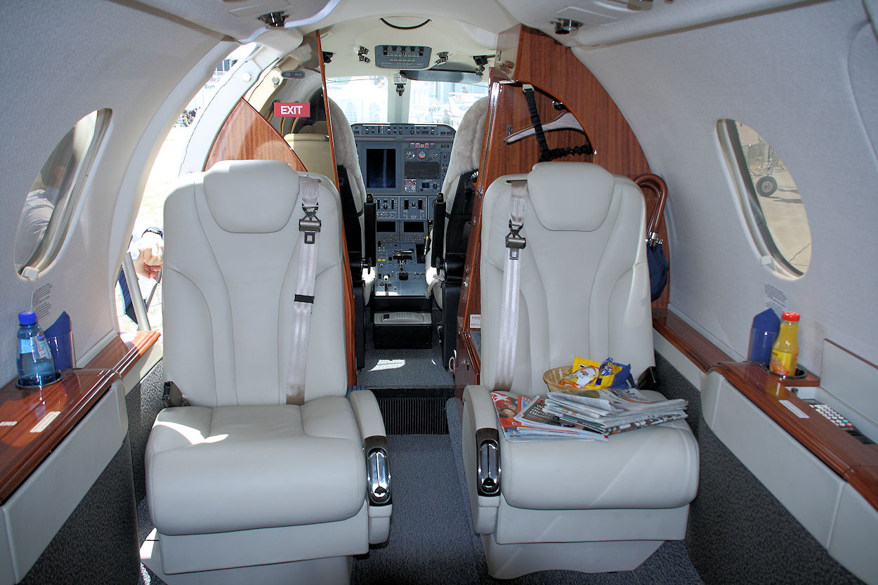 Beechcraft King Air 350 Innenraum