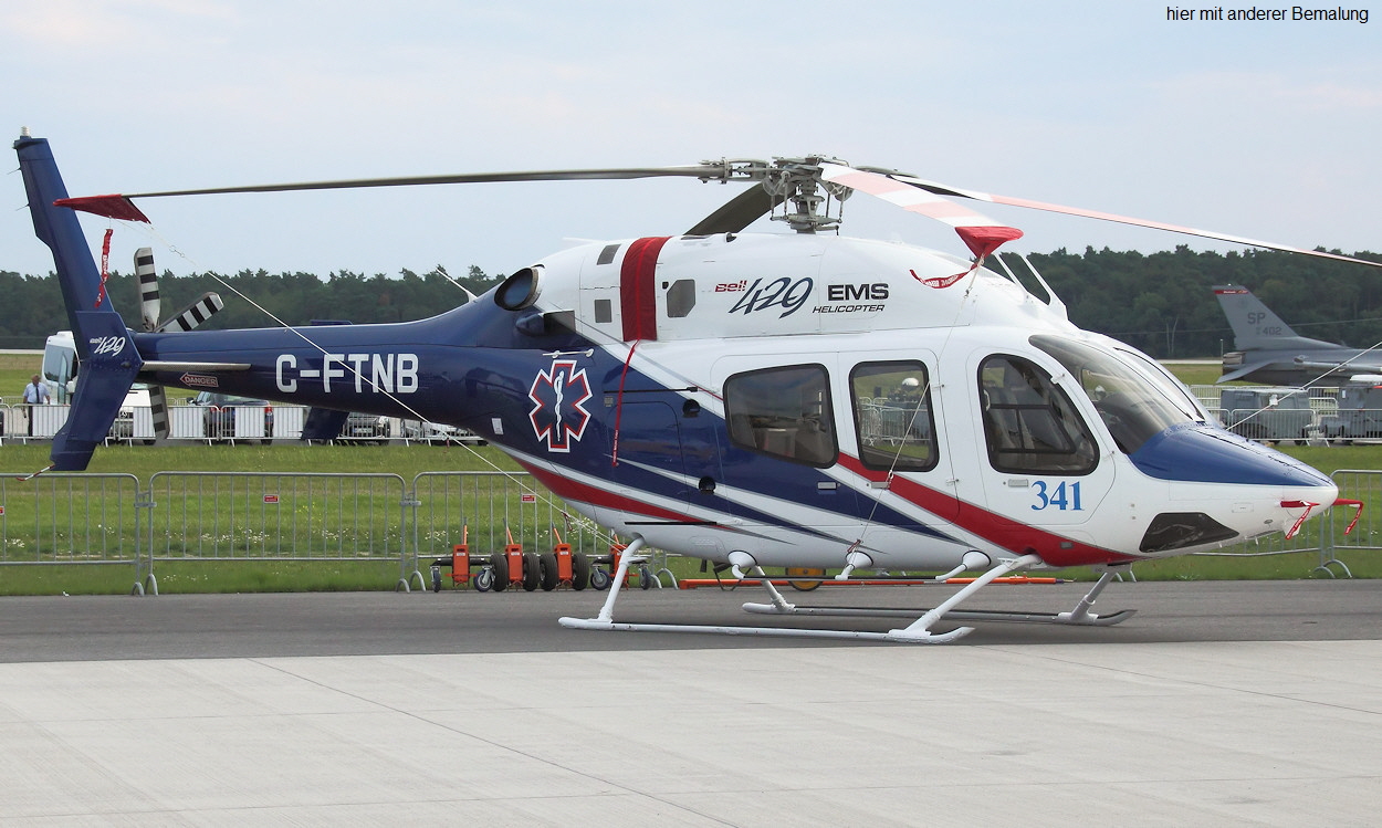 Bell 429 - C-FTNB EMS Helicopter