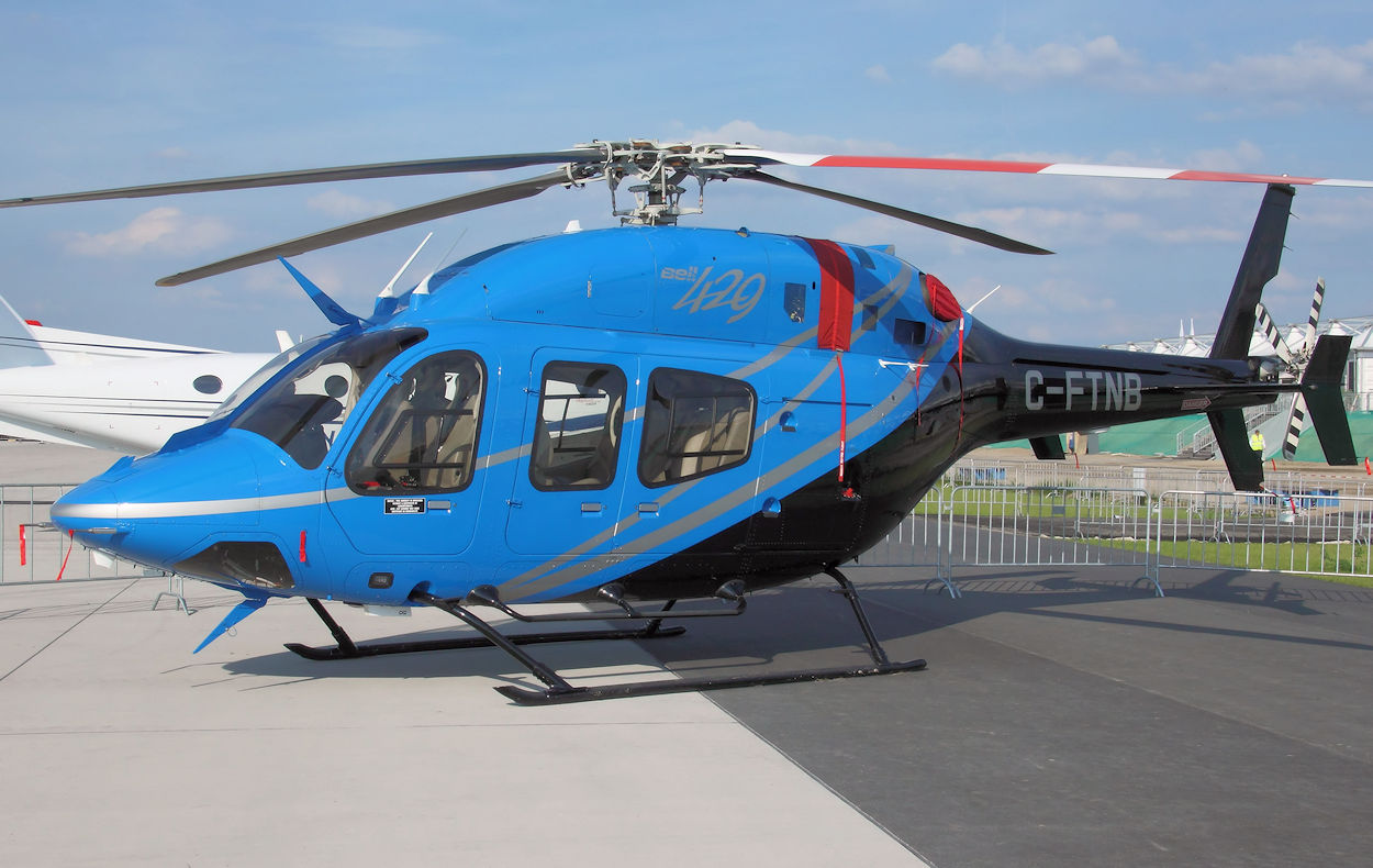 Bell 429 Rollfeld