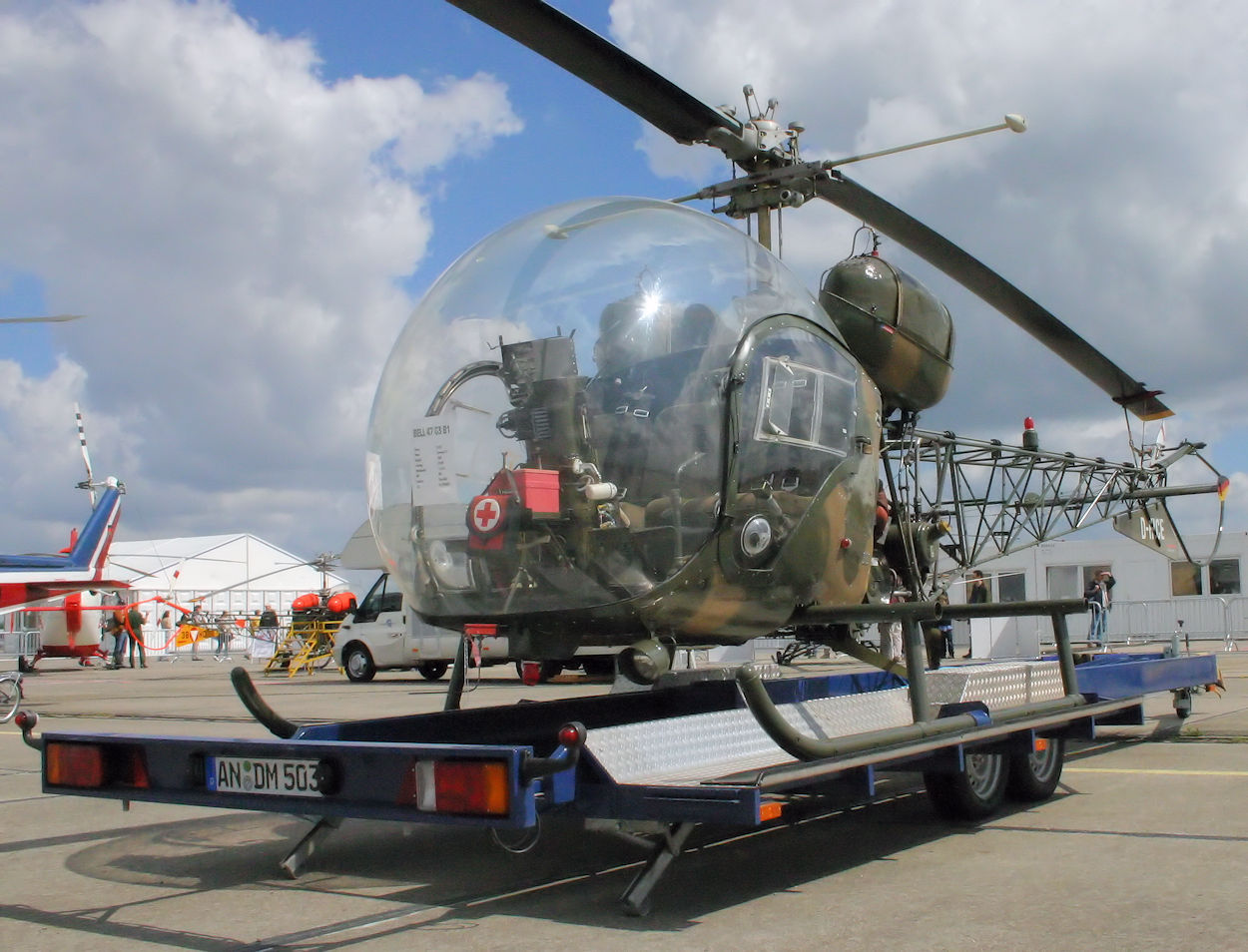 Bell 47 G3 - Hubschrauber