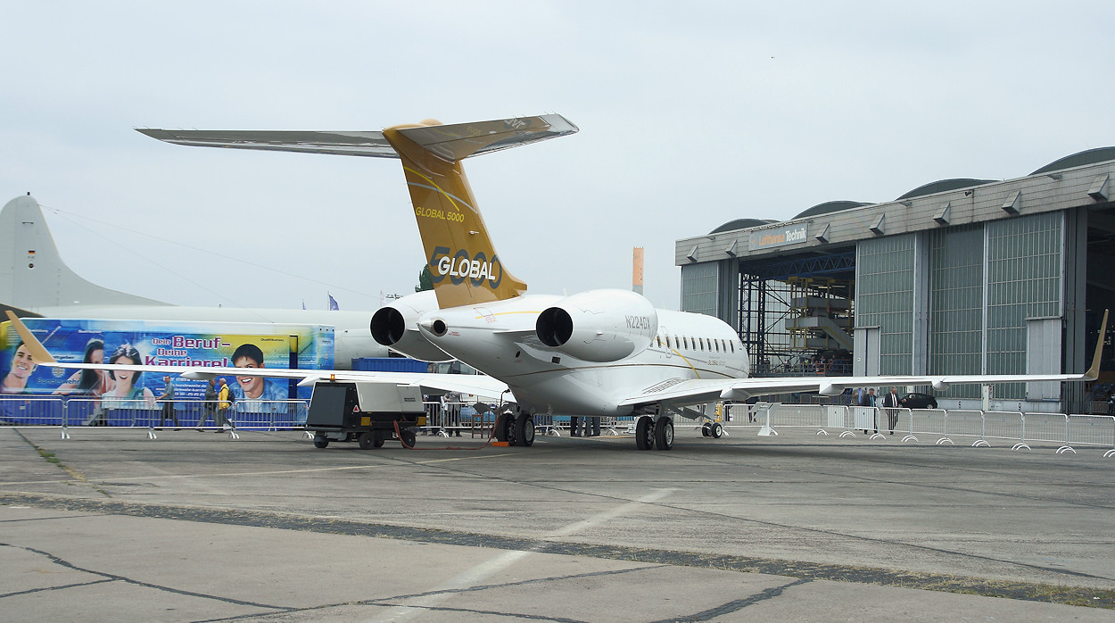 Bombardier Global 5000 - Leitwerk