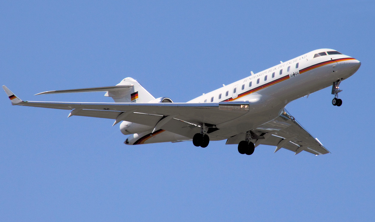 Bombardier Global 5000 - Regierungsflieger