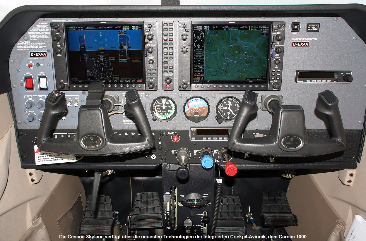 Cessna 182 Skylane - Cockpit