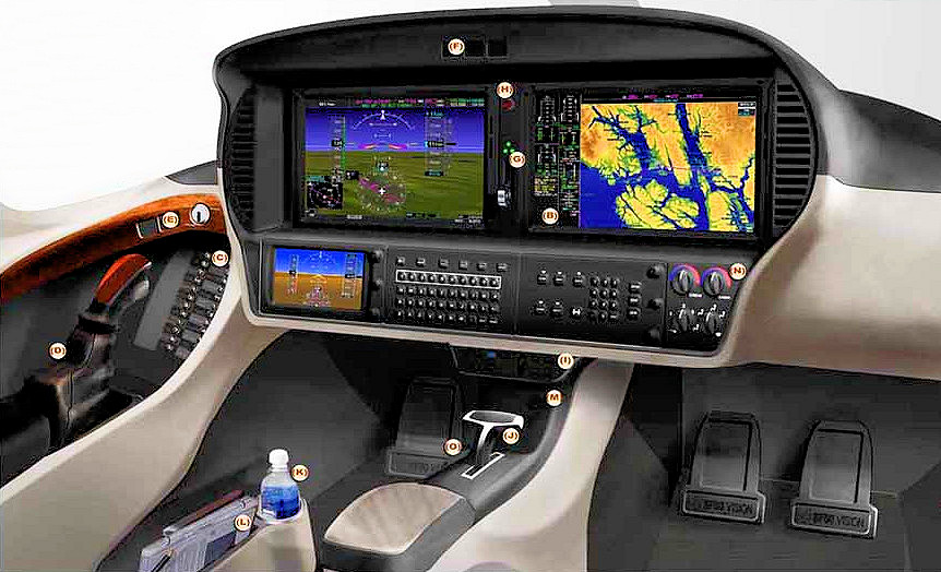 Cirrus Vision Jet - Cockpit