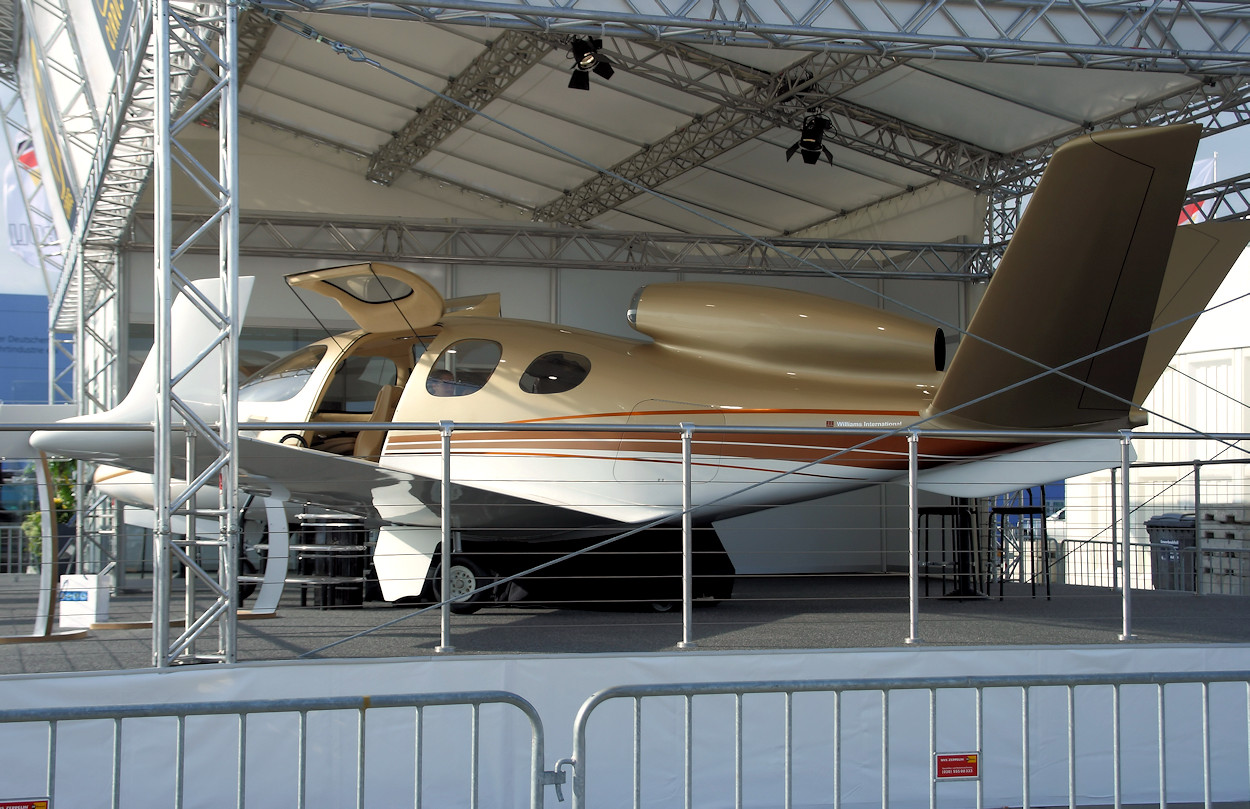 Cirrus SF50 Vision - mit Turbofan angetriebene Düsenflugzeug