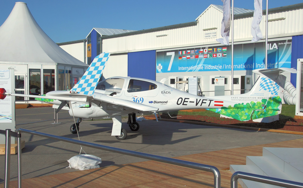 Diamond DA42 New Generation - fliegt mit Biotreibstoff