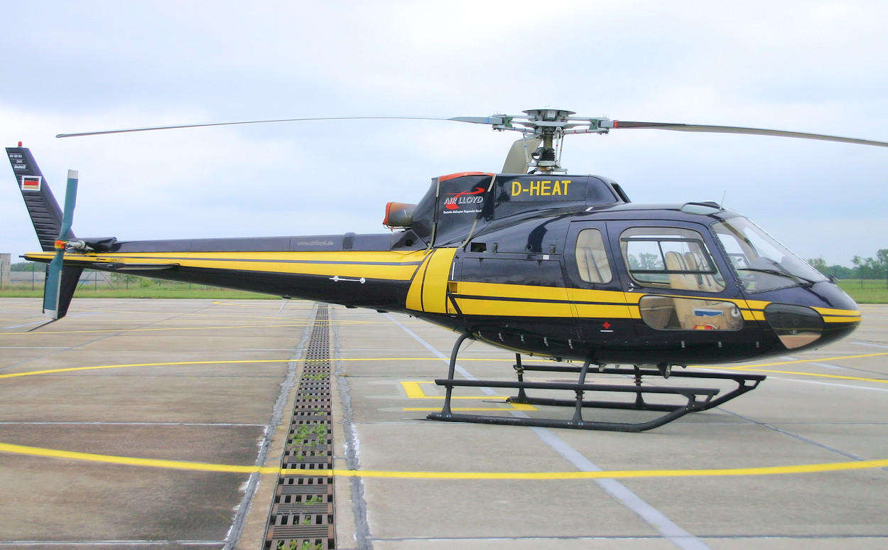 Eurocopter AS 350 BA Ecureuil - D-HEAT