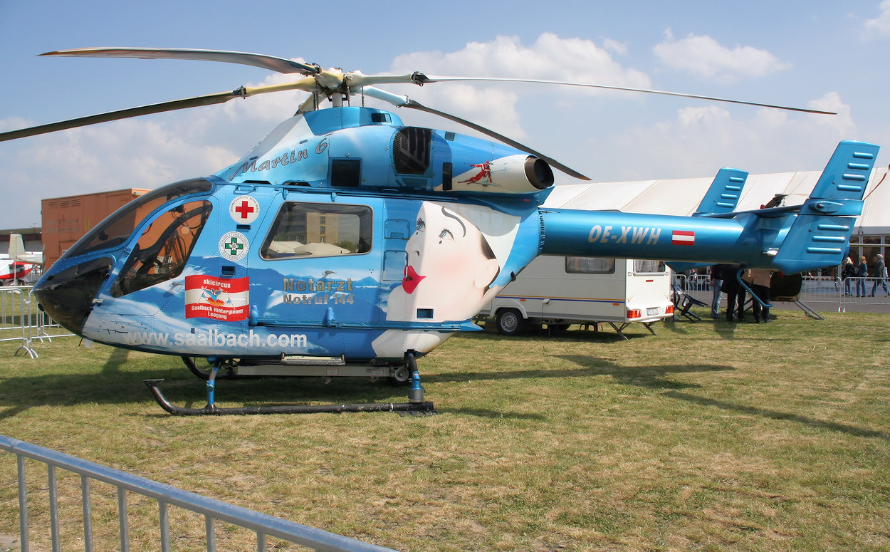MD 902 Explorer - Hubschrauber mit Turbinenantrieb ohne Heckrotor