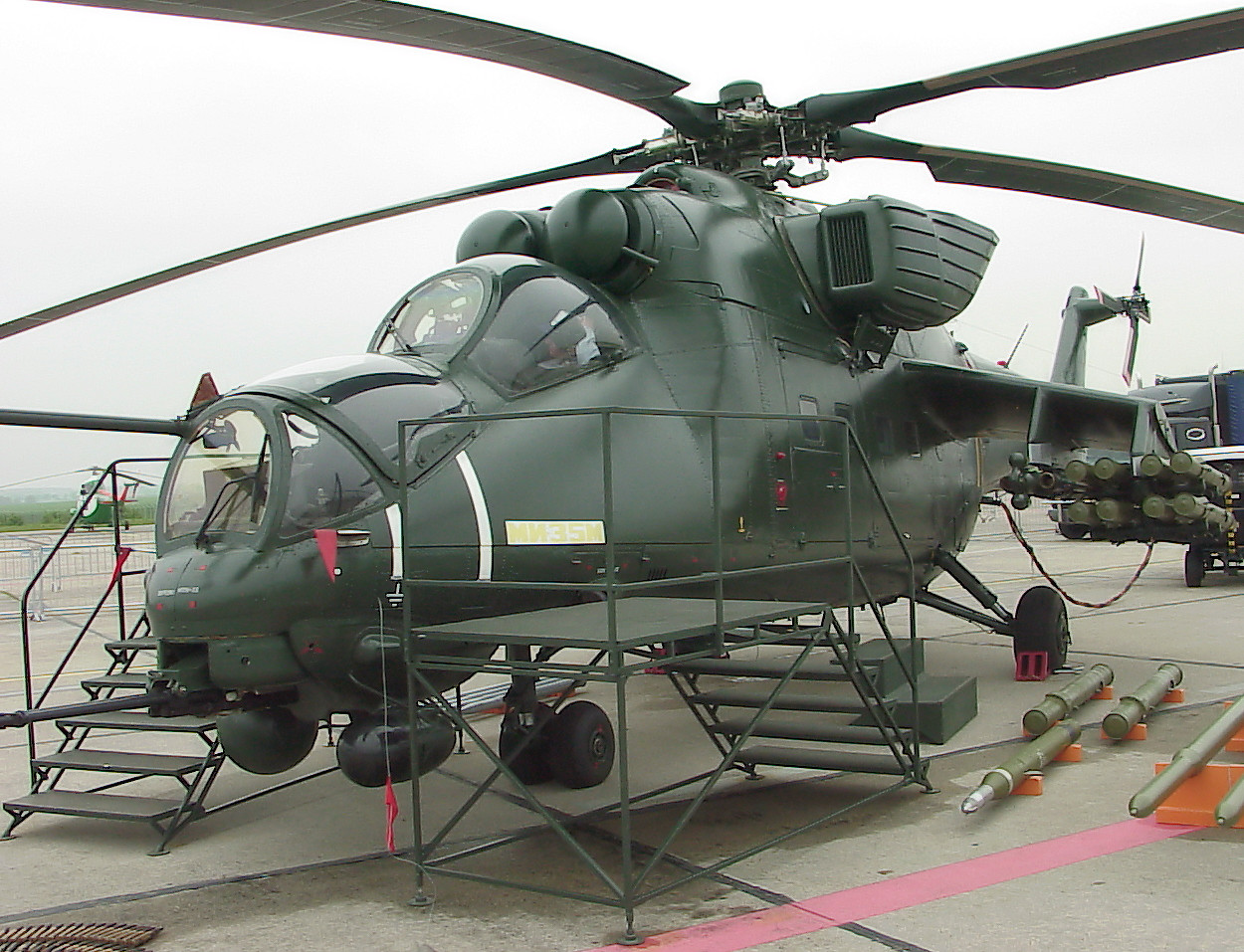 Mil Mi-35 M - Exportversion der Mil Mi 24