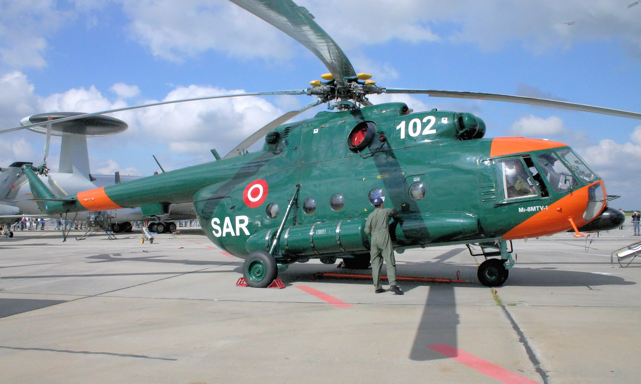 Mil Mi-8 MTV-1 - SAR-Rettungshubschrauber der ehemaligen UdSSR