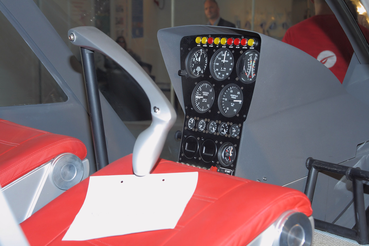 Neo - Cockpit des Hubschraubers als Selbstbausatz