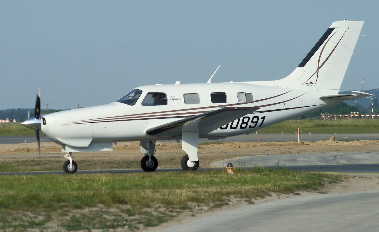 Piper Malibu Matrix PA-46 R350T - einmotoriges Geschäftsreiseflugzeug des US-amerikanischen Flugzeugherstellers