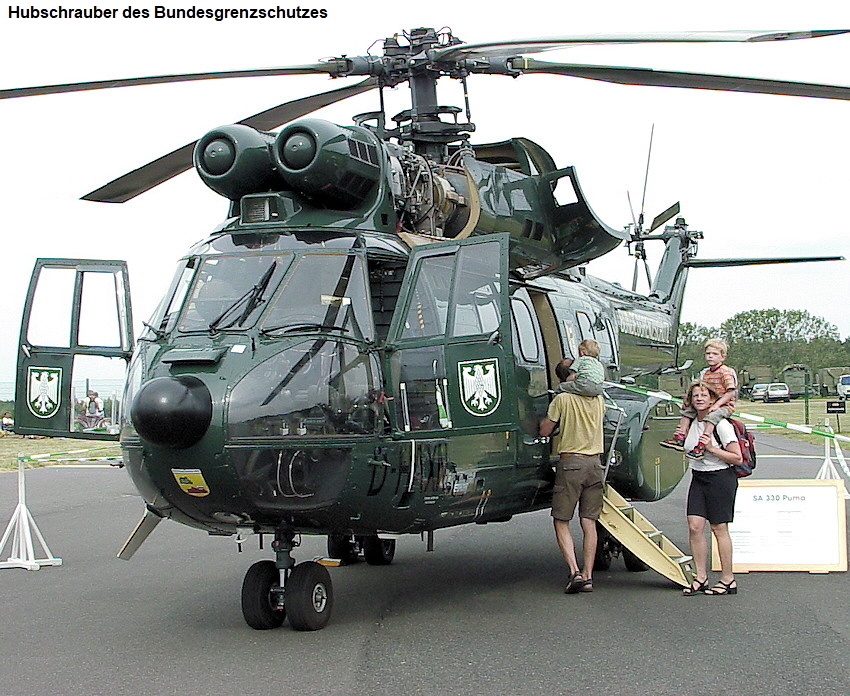 Aérospatiale SA 330 Puma - Bundesgrenzschutz