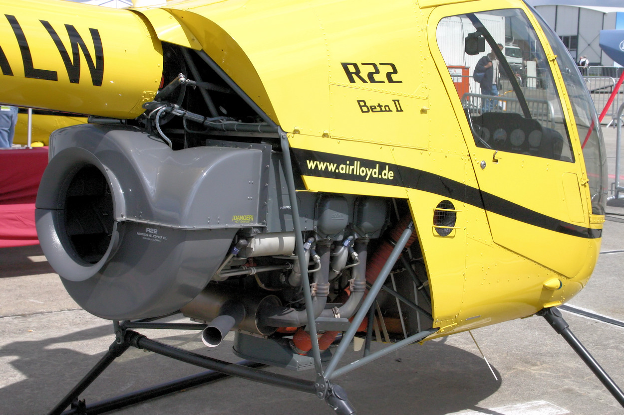 Robinson R22 R22 Beta II - Antrieb