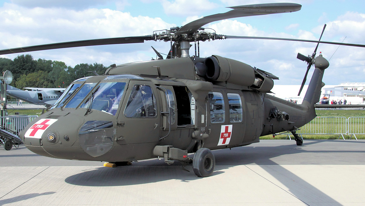Sikorsky HH-60 MedEvac - modifizierte Variante zum medizinischen Transport