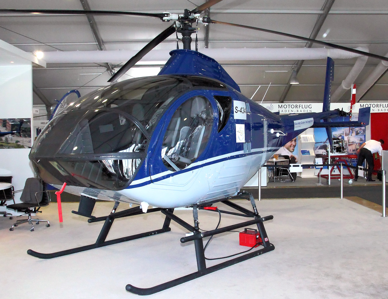 Sikorsky S-434 - Weiterentwicklung des Hubschraubers "Schweizer 333"