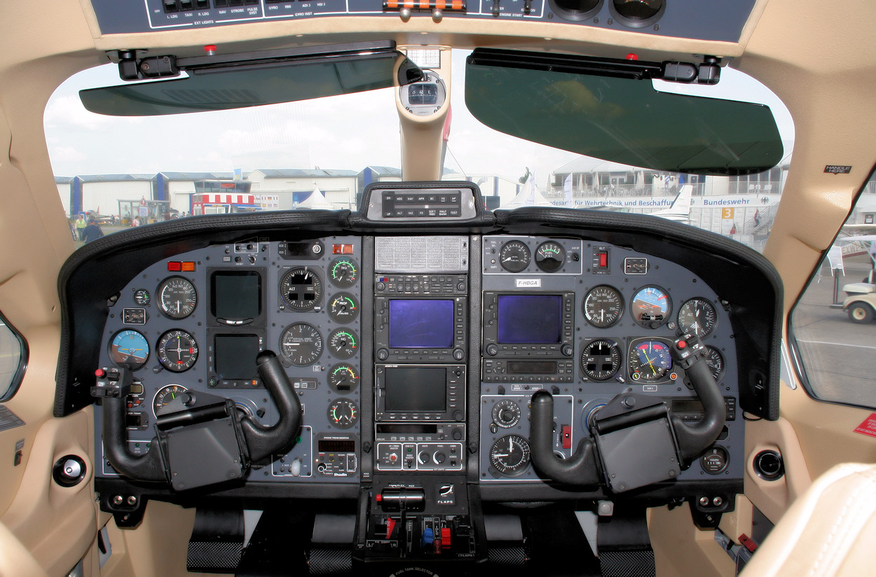 Socata TBM 850 - Cockpit