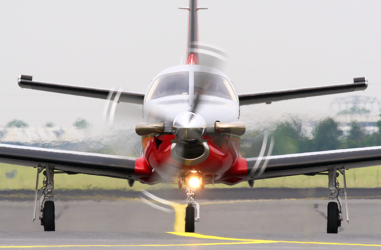 Socata TBM 850 - Turboprop-Flugzeug als Tiefdecker mit Druckkabine und Einziehfahrwerk