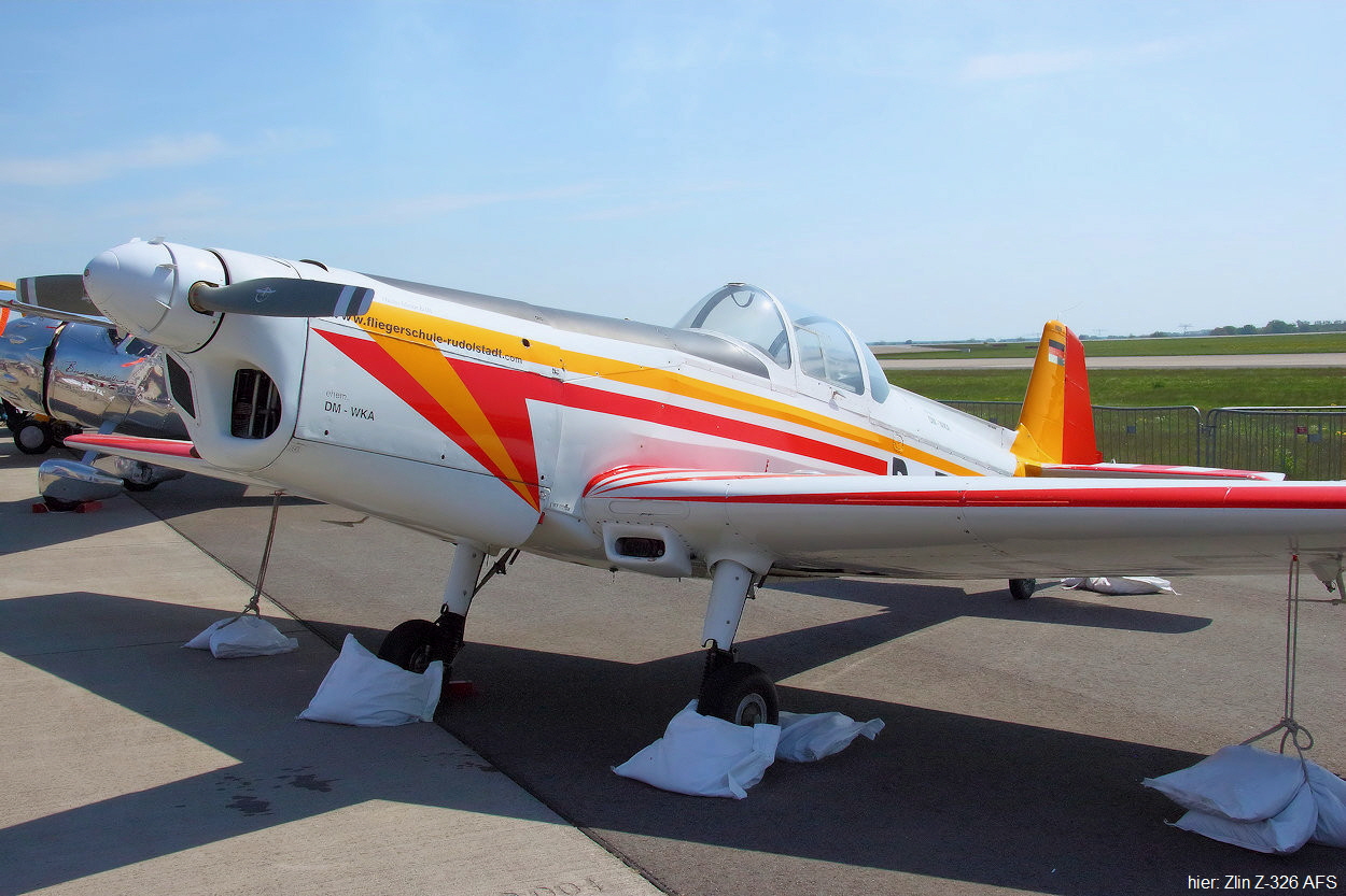Zlin Z-326 Akrobat - tschechoslowakische Kunstflugmaschinen