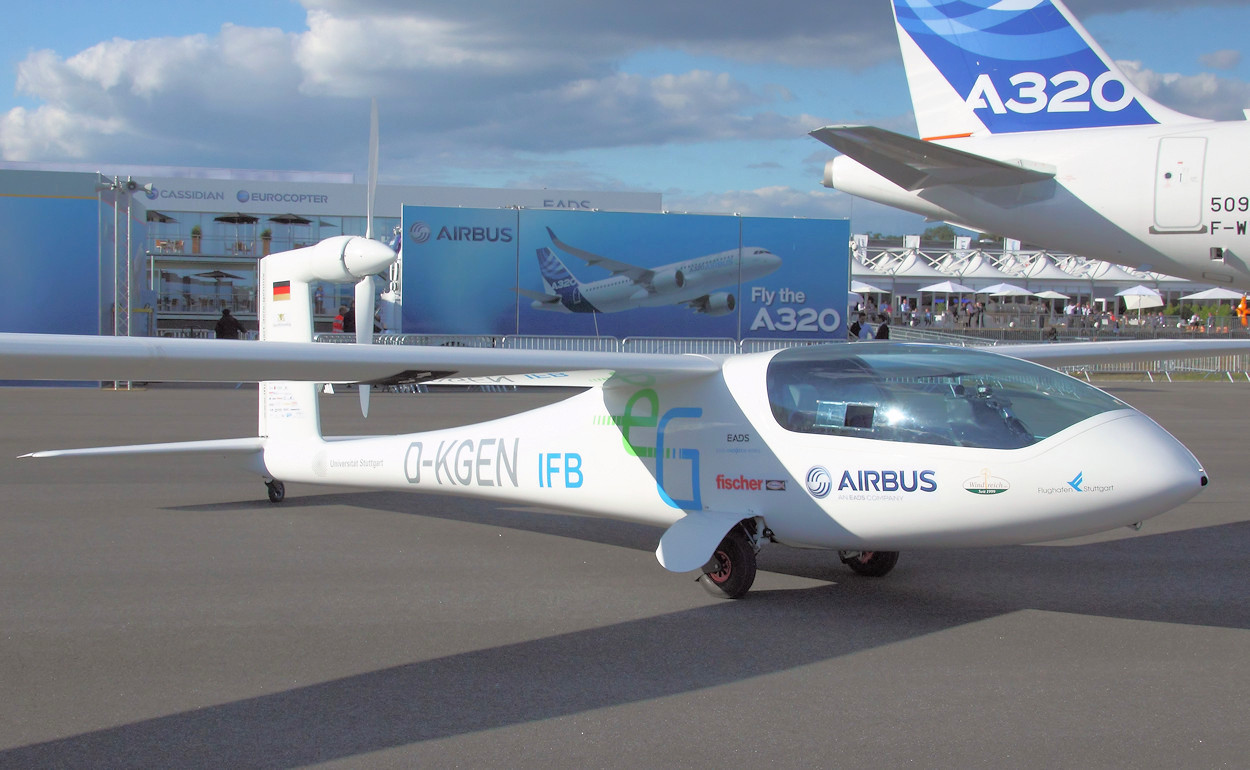 e-Genius - Flugzeug mit Elektroantrieb