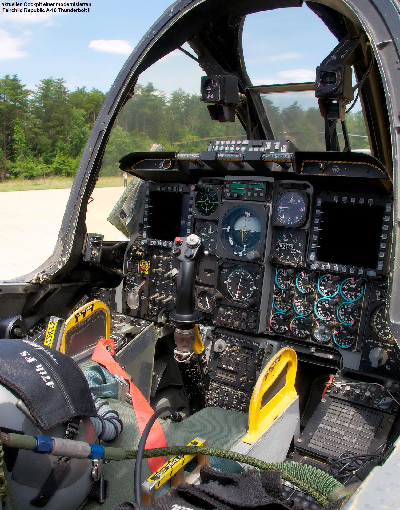 A-10 Thunderbolt-II - aktuelles Cockpit