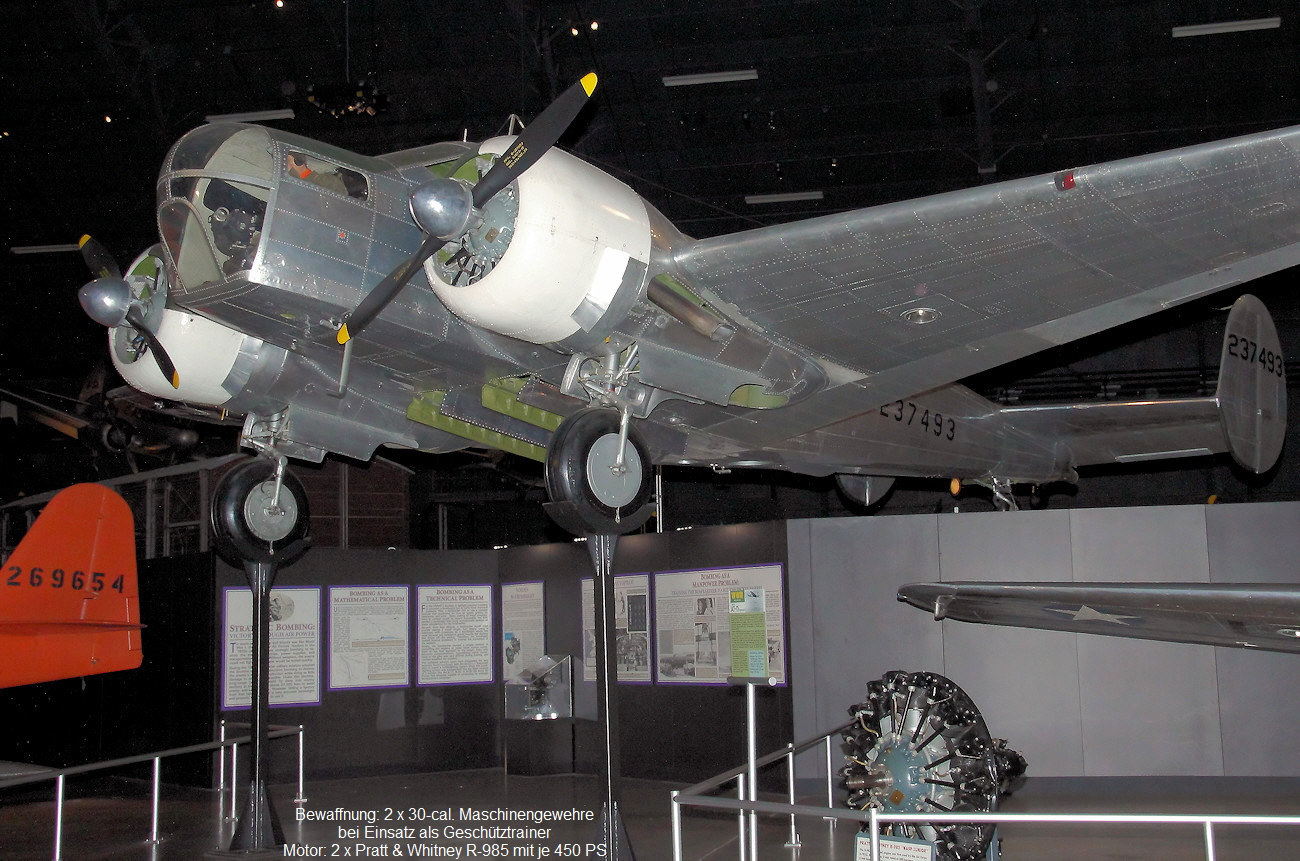 Beech AT-11 Kansan - Bomber
