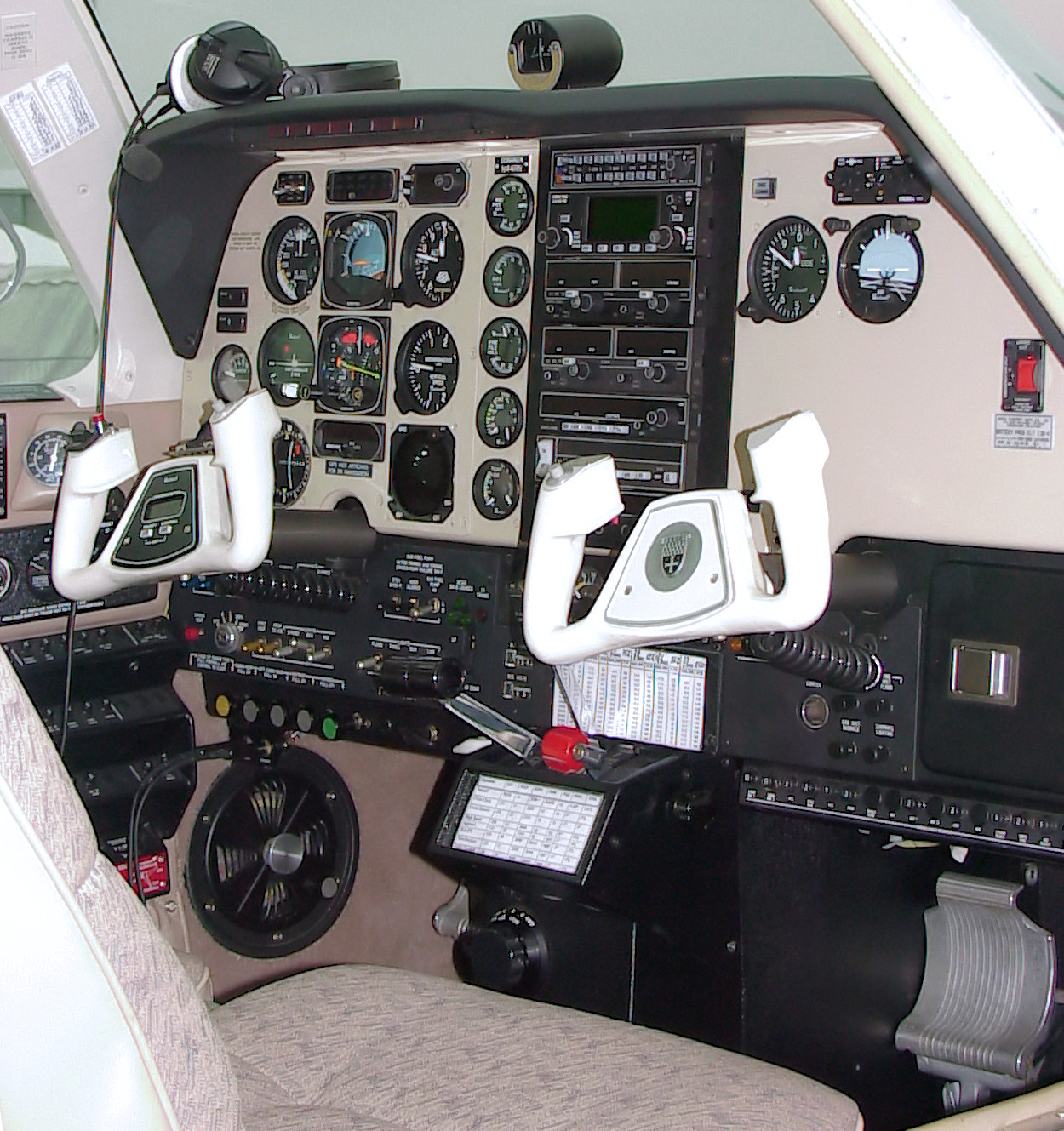 Beechcraft Bonanza G36 - Cockpit