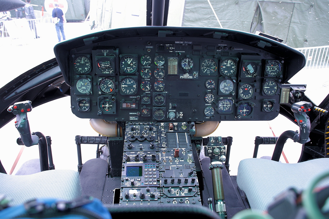 Bell UH-1D Iroquois Cockpit