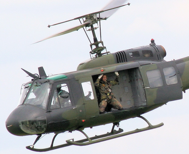 Bell UH-1D Iroquois - Einsatz des Helikopters