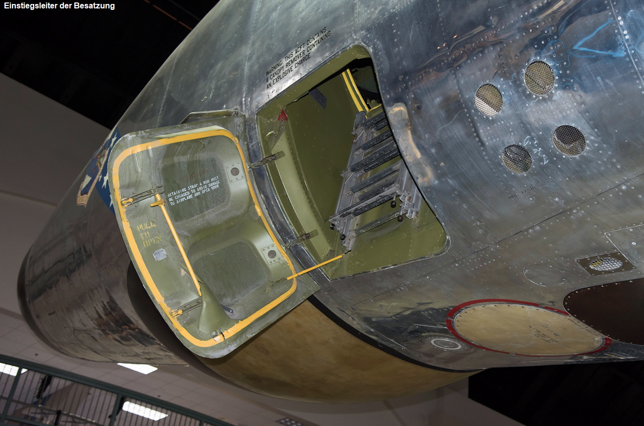 Boeing B-47 Stratojet - Eingangsleiter