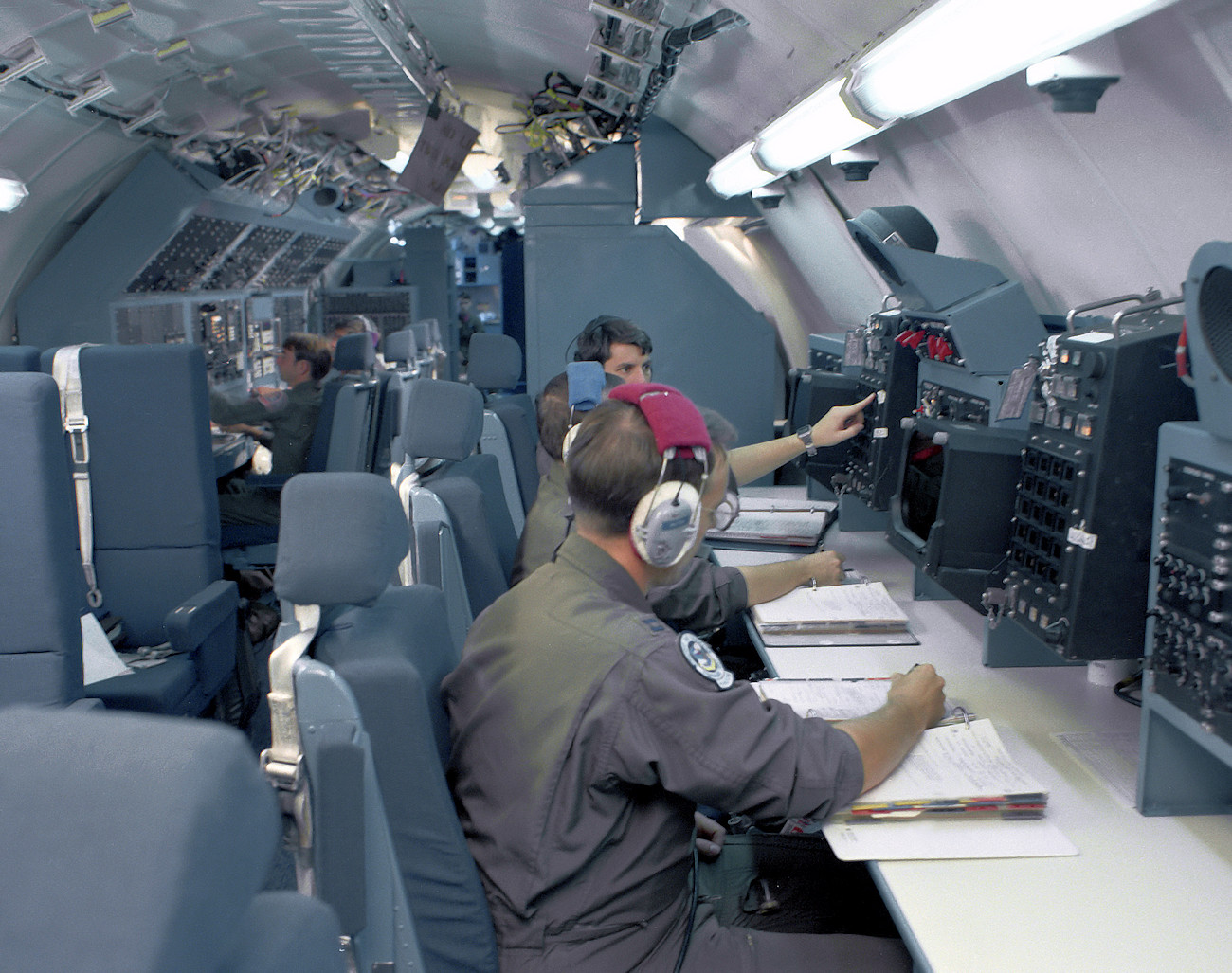 Boeing EC-135E ARIA - Messgeräte zur Ortung