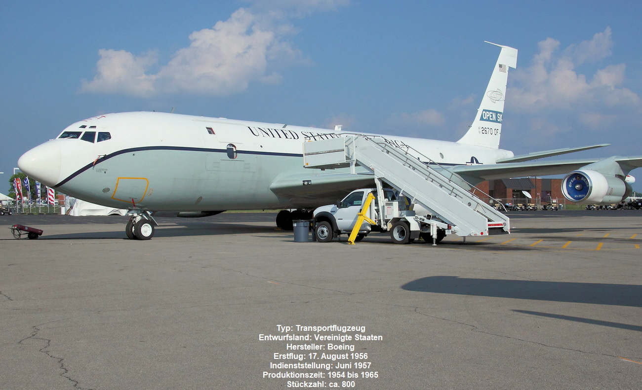 Boeing OC-135B Stratolifter - Open-Skies-Vertrag