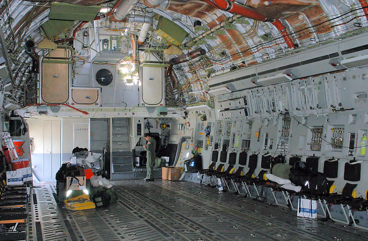 C-17 Globemaster III Innenraum