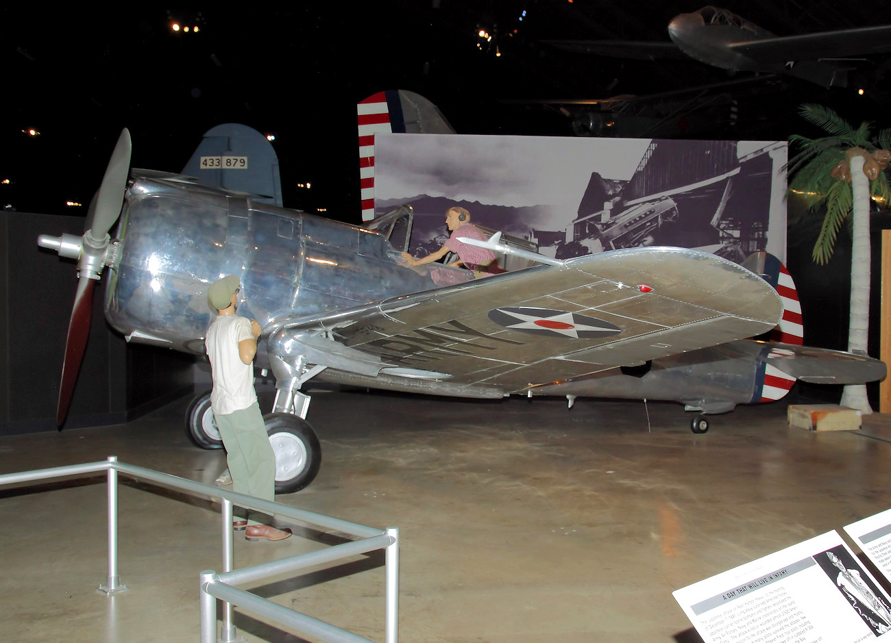 Curtiss P-36A Hawk - Kurierflugzeug