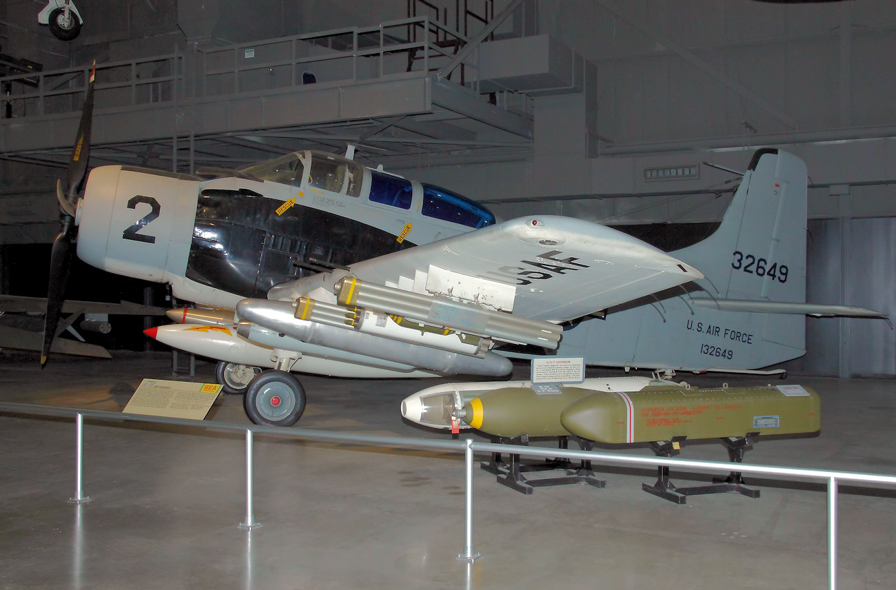 Douglas A-1E Skyraider - USAF der USA