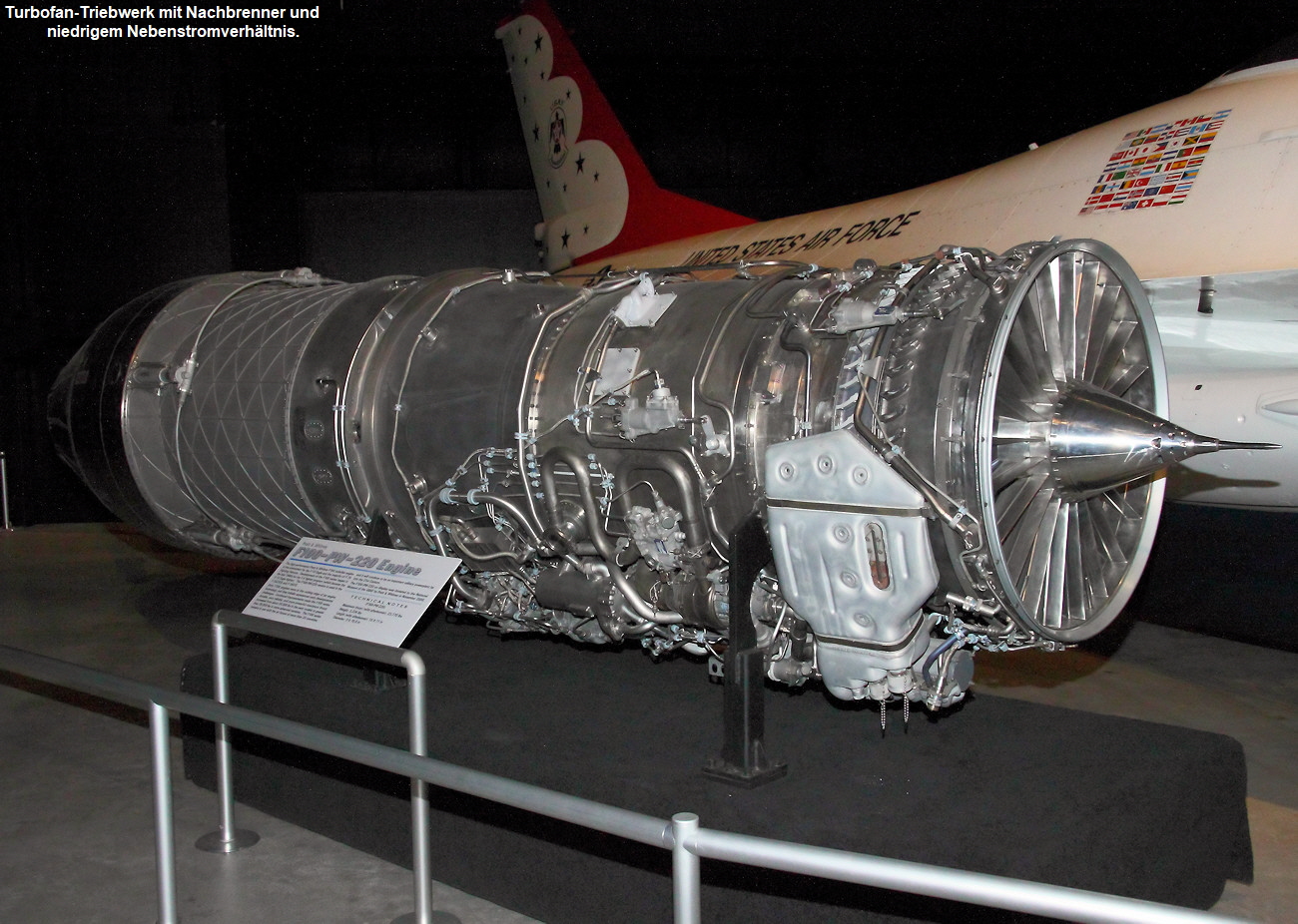 General Dynamics F-16A - Pratt Whitney F100-PW-200