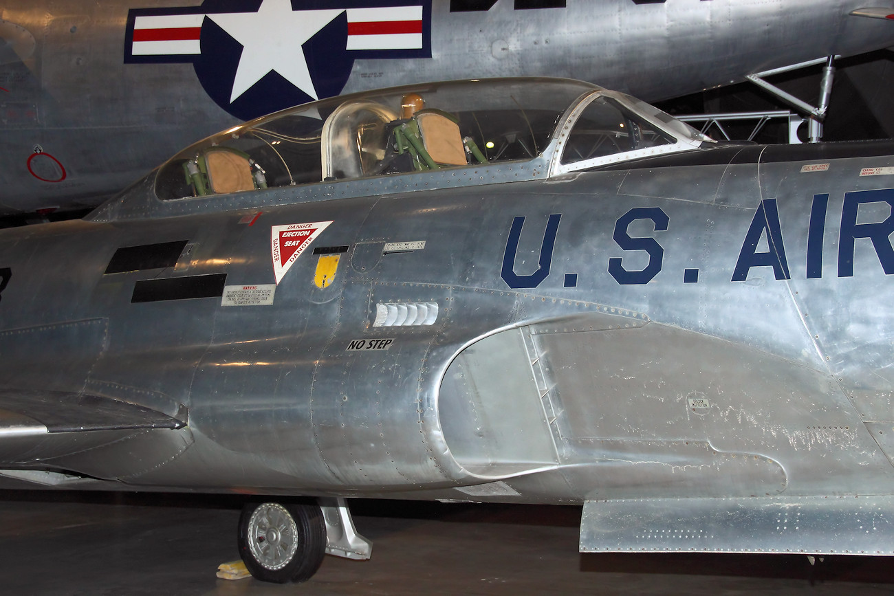 Lockheed F-94A Starfire - Cockpitansicht