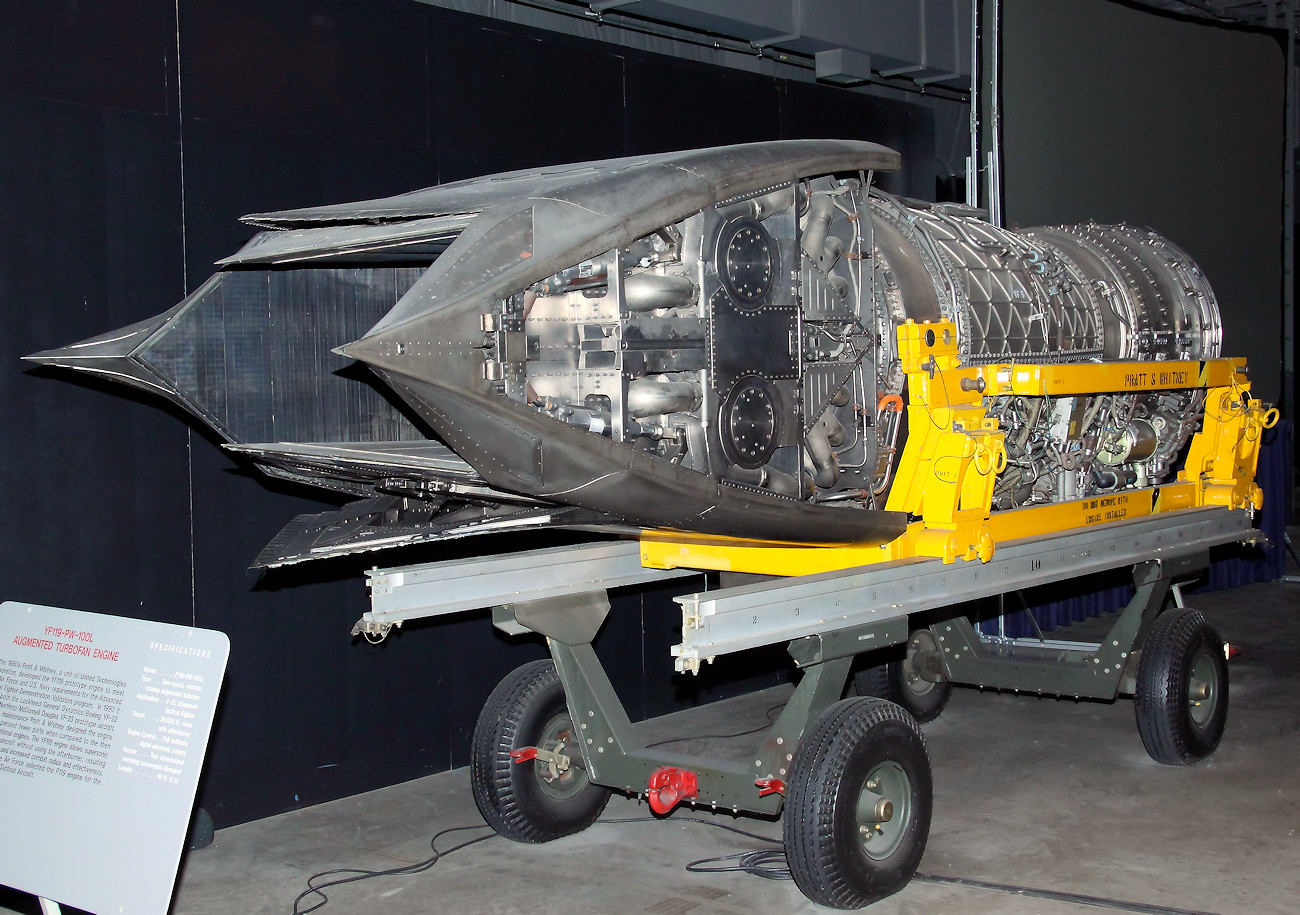 Lockheed Martin F-22 Raptor - Pratt & Whitney F119-PW-100