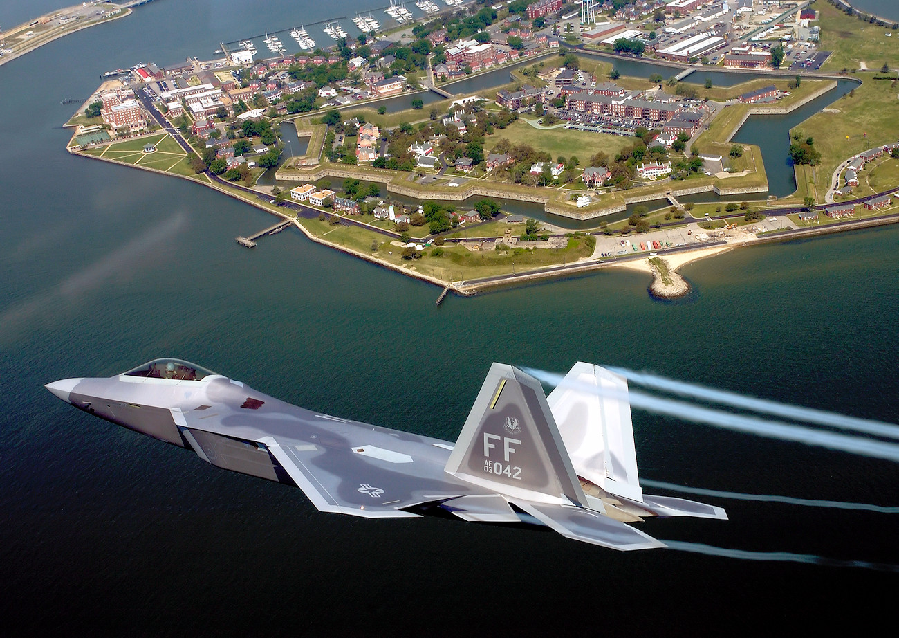 Lockheed Martin F-22 Raptor - Überflug