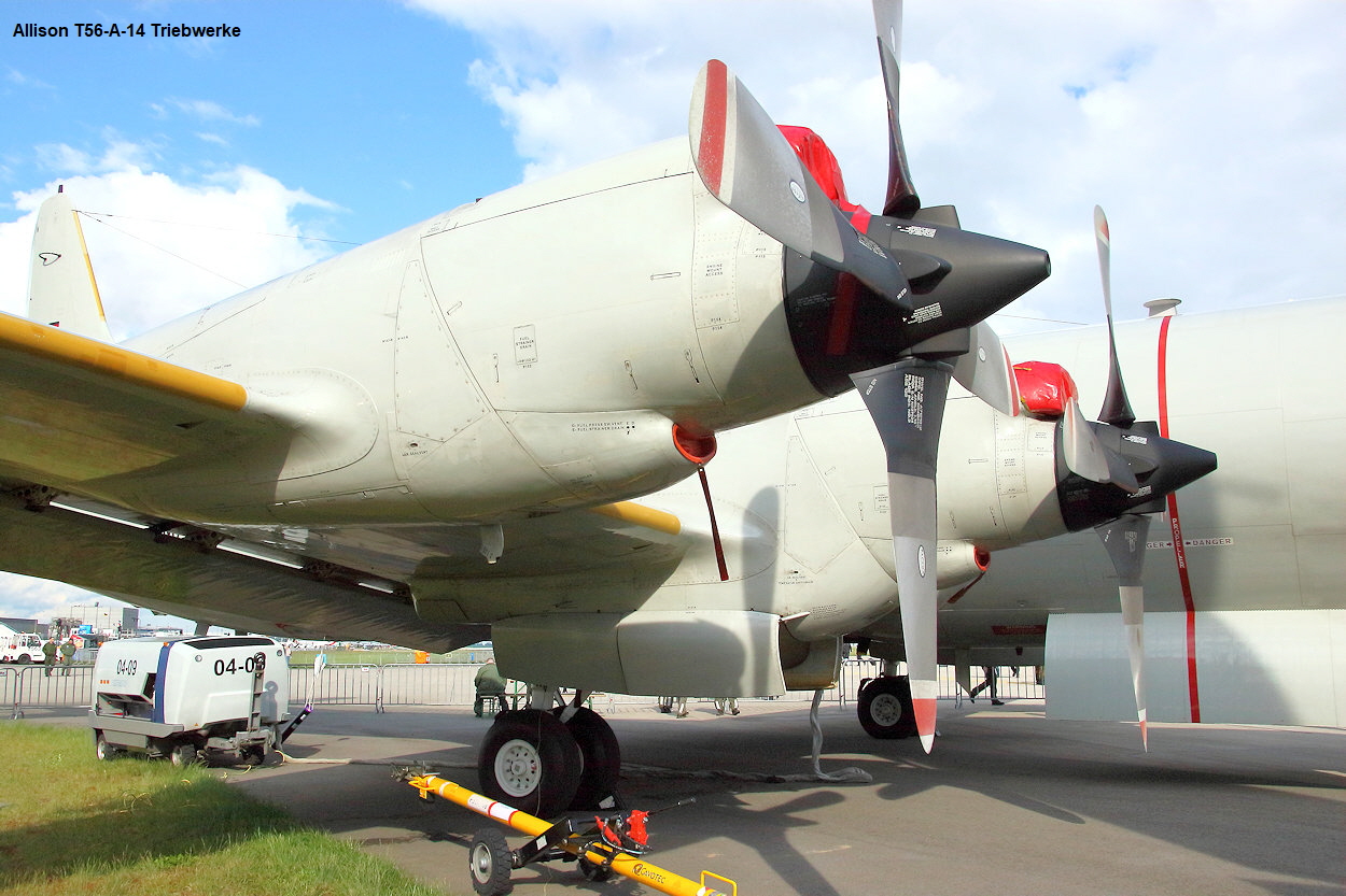 Lockheed P-3 Orion Triebwerke