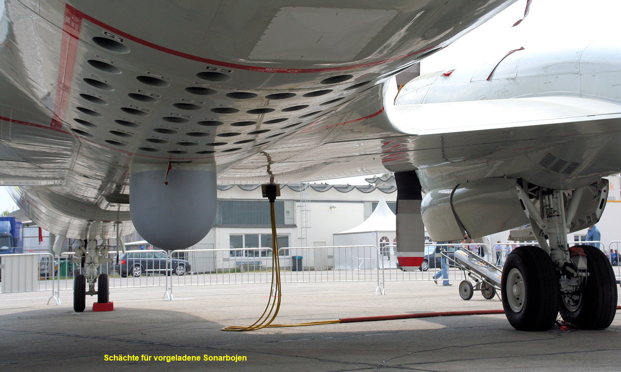 Lockheed P-3 Sonar-Abwurfschächte