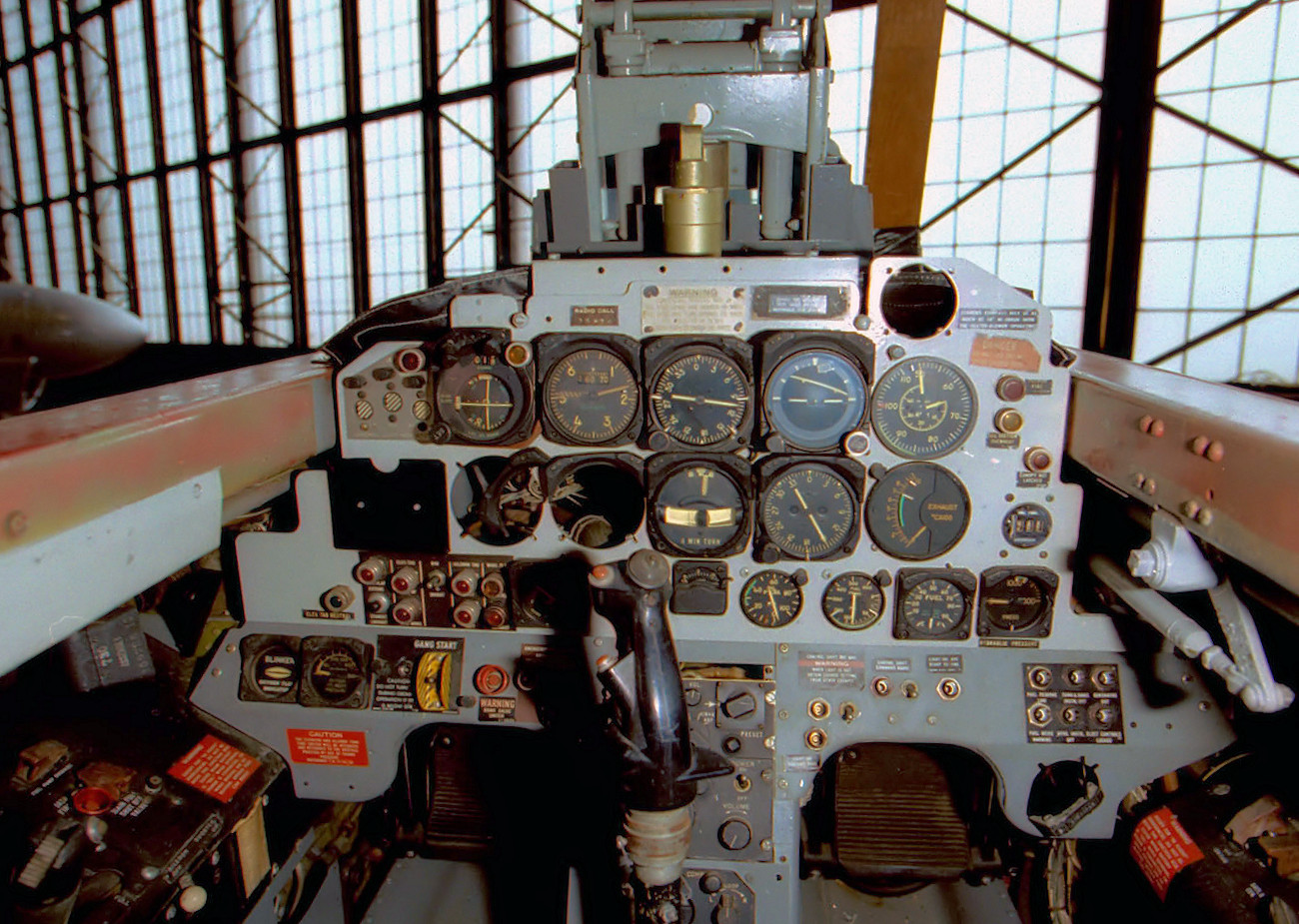 Lockheed T-33A Shooting Star - Cockpit hinten