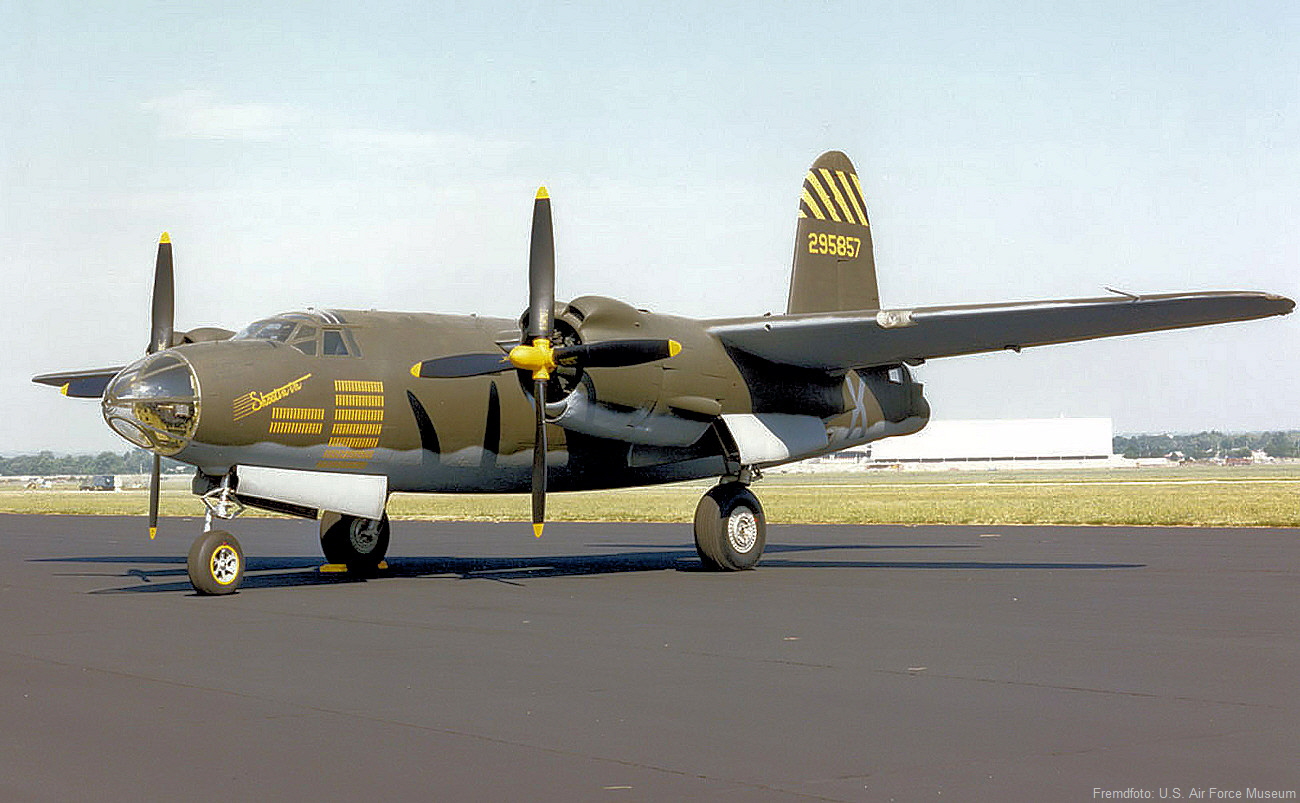 Martin B-26G in Dayton Ohio
