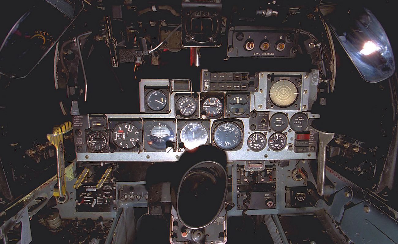McDonnell Douglas F-4C Phantom II - Cockpit hinten