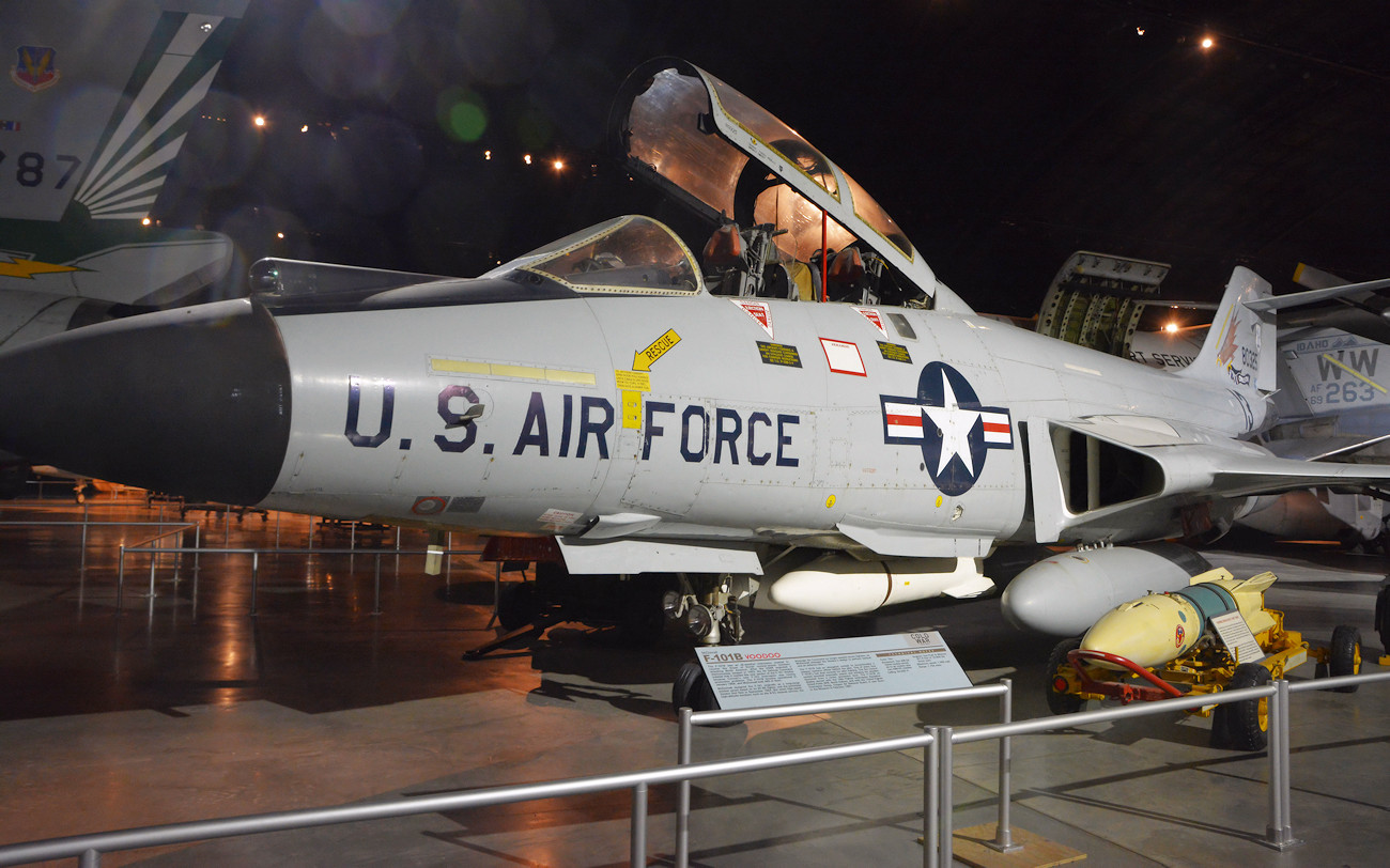 McDonnell F-101B Voodoo - zweistrahliges Kampfflugzeug in der Zeit des Kalten Krieges