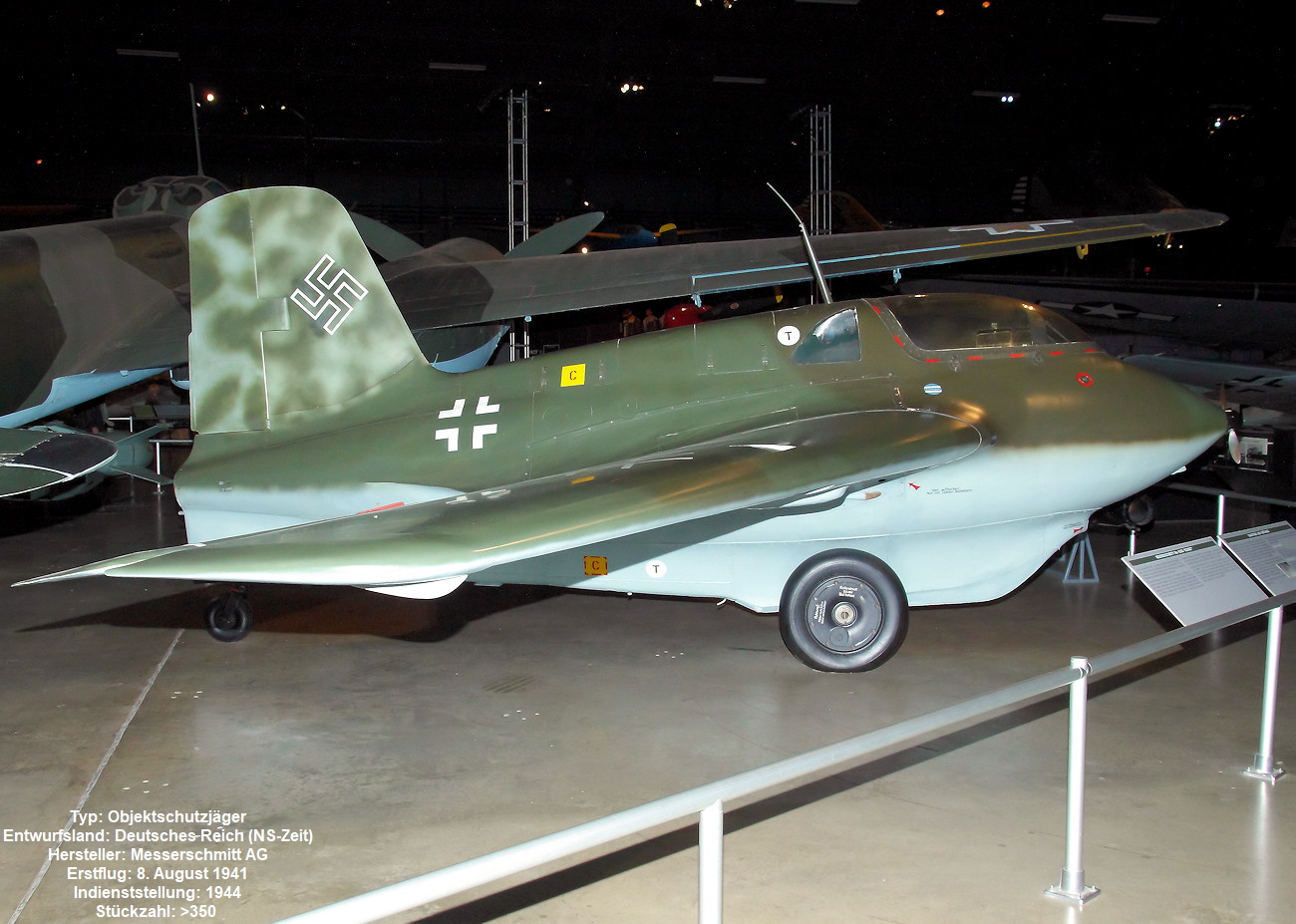 Messerschmitt Me 163B Komet - NS-Zeit