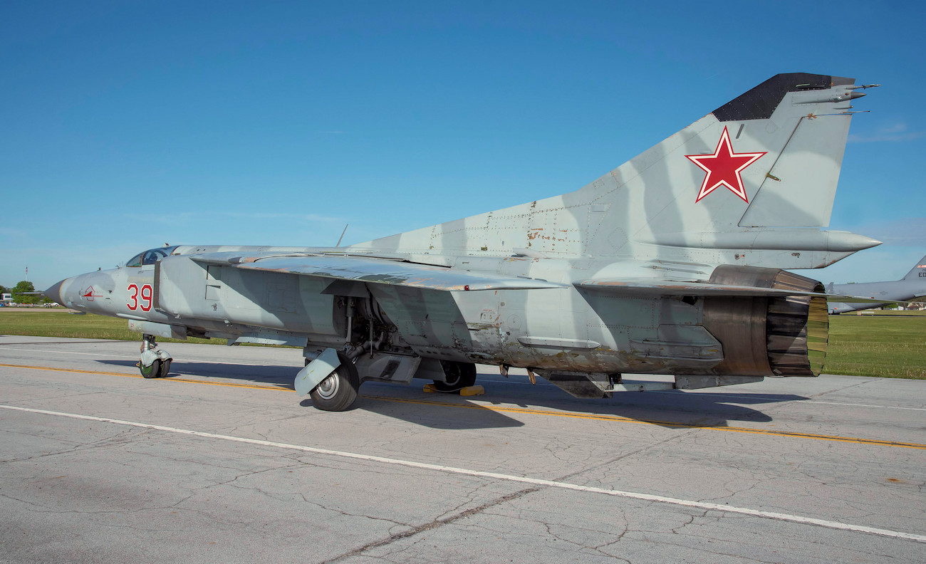 MiG-23 MS Flogger-E - U.S. Air Force Museum