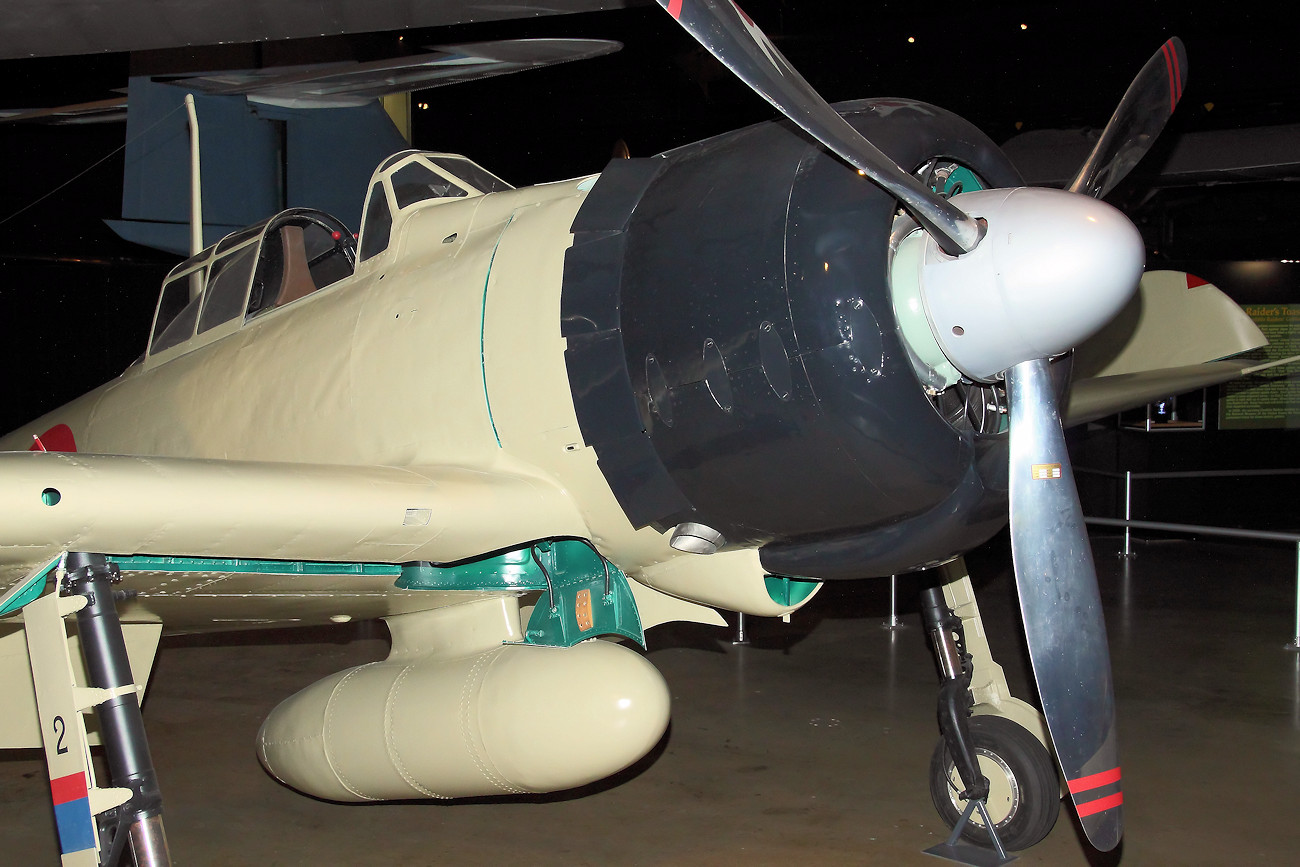 Mitsubishi A6M2 Zero - Das Flugzeug galt als das fähigste Jagdflugzeug der Welt