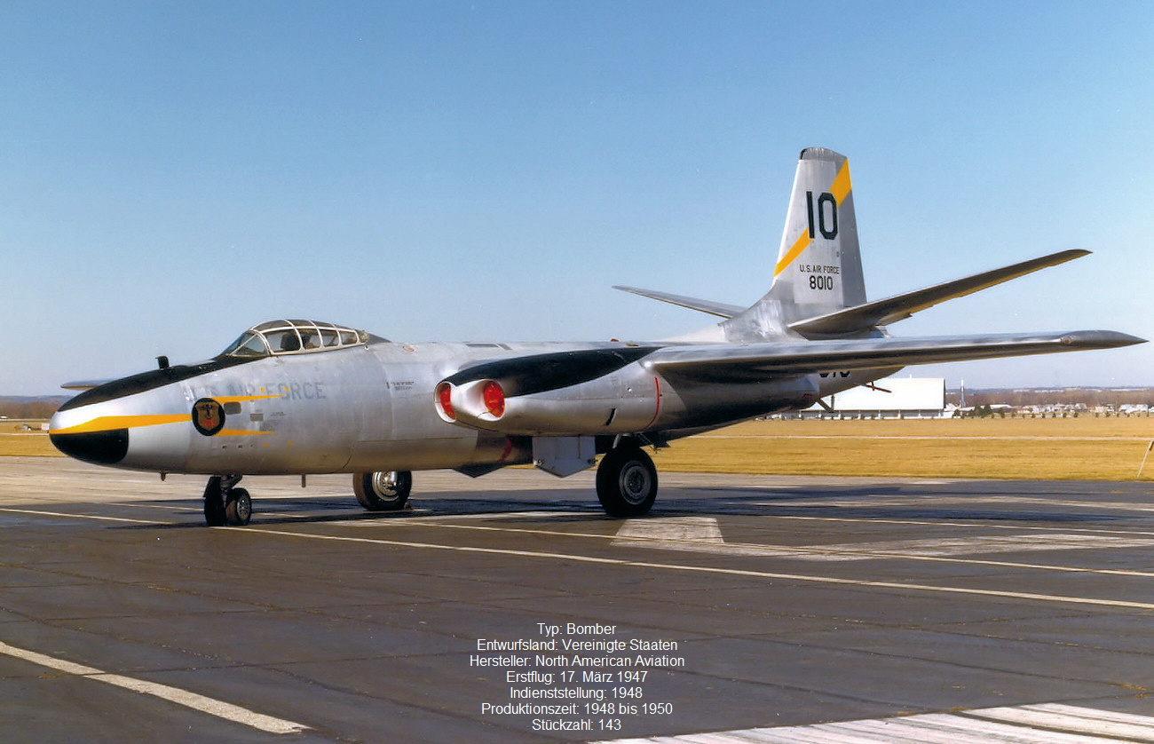 North American B-45 Tornado - U.S. Air Force