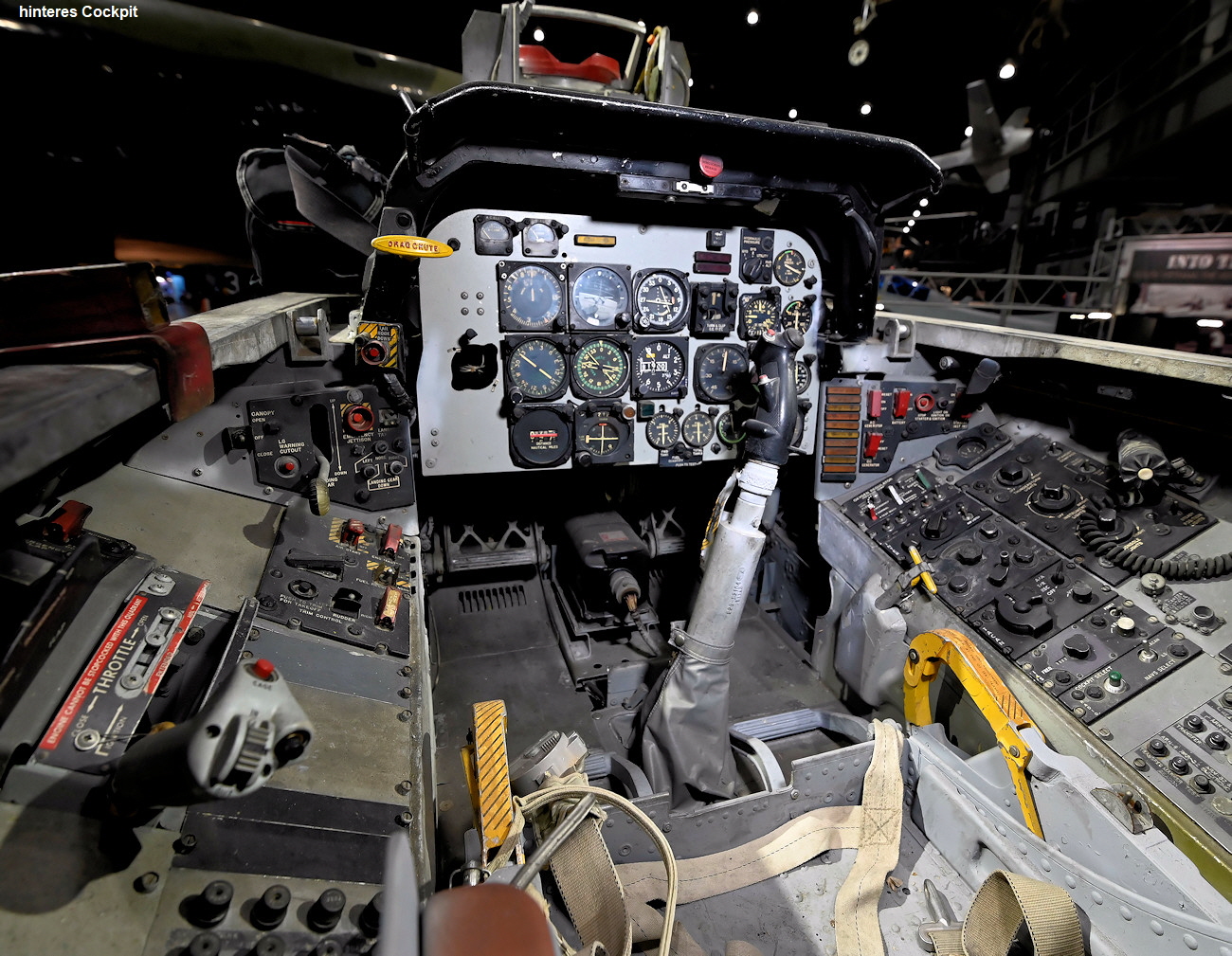 North American F-100F Super Sabre - hinteres Cockpit